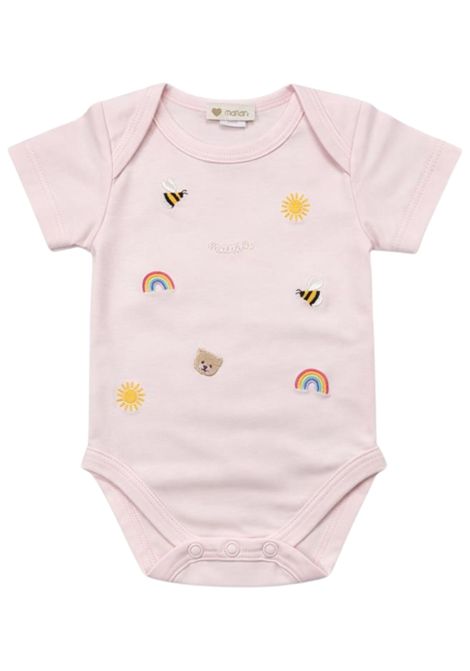 Body neonata rosa in cotone NANAN | E25012BROSA