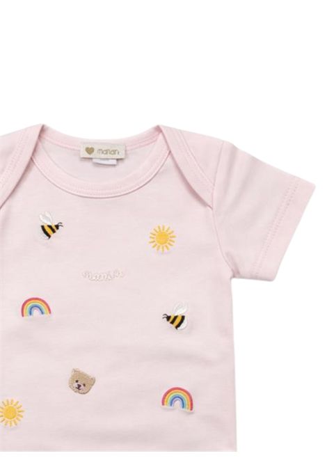 Body neonata rosa in cotone NANAN | E25012BROSA