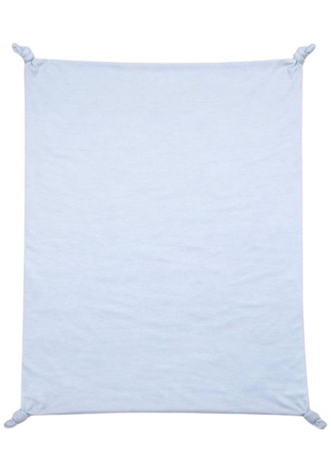 Blue cotton baby blanket NANAN | E25016AAZZURRO