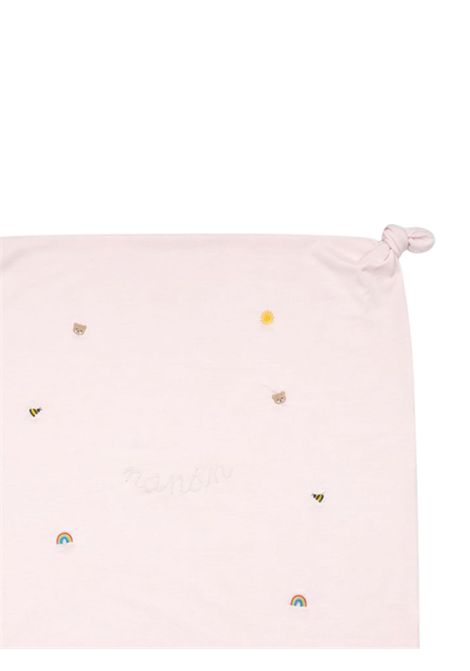 Pink cotton baby blanket NANAN | E25016RROSA
