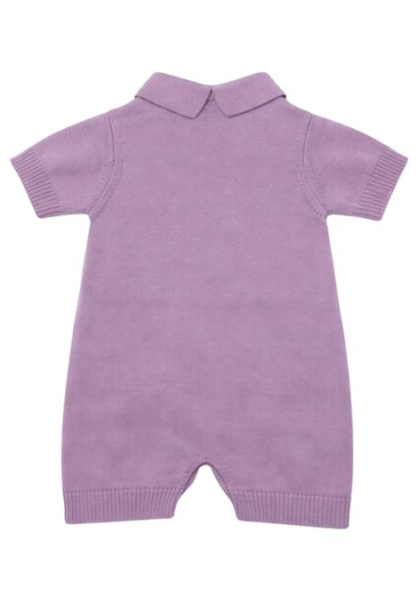 Pagliaccetto neonata lilla in cotone NANAN | E25020LLILLA