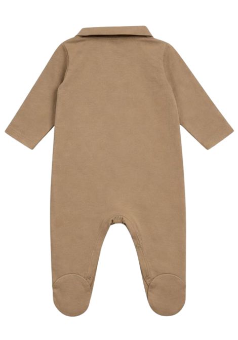 Tutina per neonato in cotone beige NANAN | E25100BEIGE