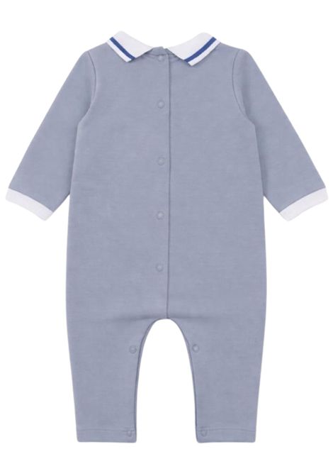 Tutina neonato azzurra in cotone NANAN | E25129AZZURRA