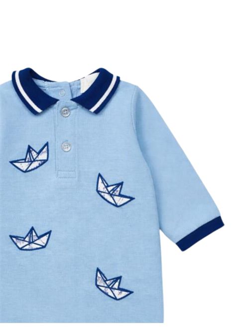 Tutina neonato cielo in cotone NANAN | E25129CIELO