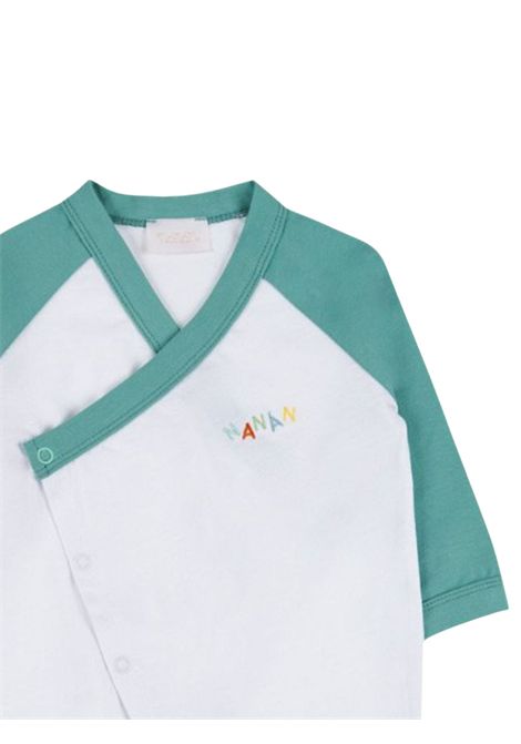 Tutina neonato verde in cotone NANAN | E25158VERDE