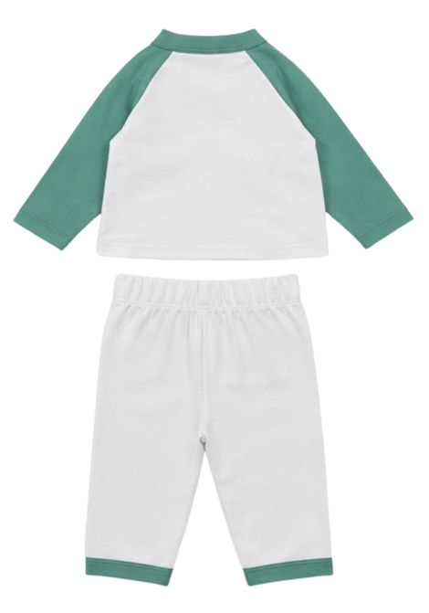 Completo neonato verde in cotone NANAN | E25160VERDE