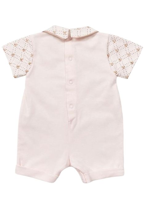 Pagliaccetto neonata rosa in cotone NANAN | E25180RROSA