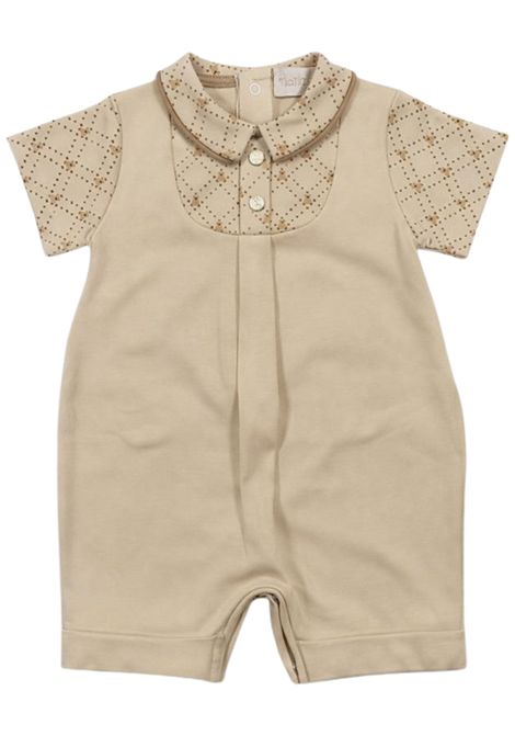 Pagliaccetto neonato sabbia in cotone NANAN | E25180SABBIA
