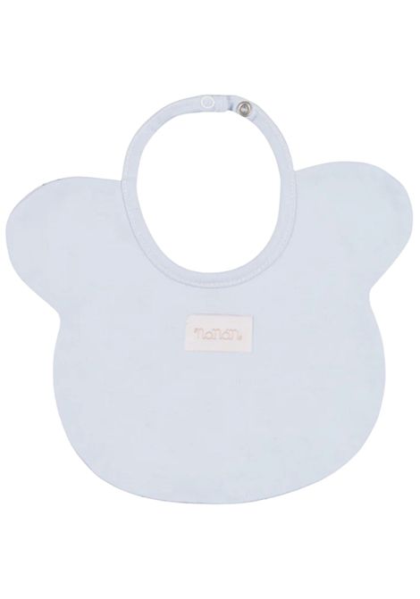 Bavaglino neonato azzurro in cotone NANAN | E25182AZZURRO