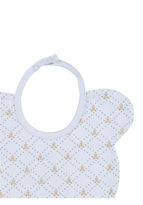Bavaglino neonato azzurro in cotone NANAN | E25182AZZURRO