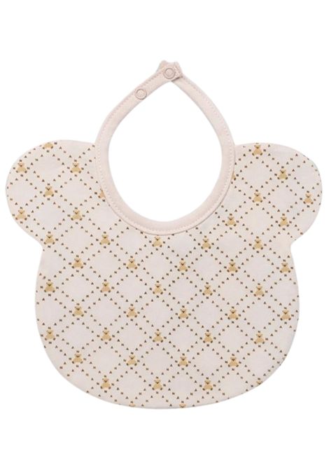 Bavaglino neonata rosa in cotone NANAN | E25182RROSA