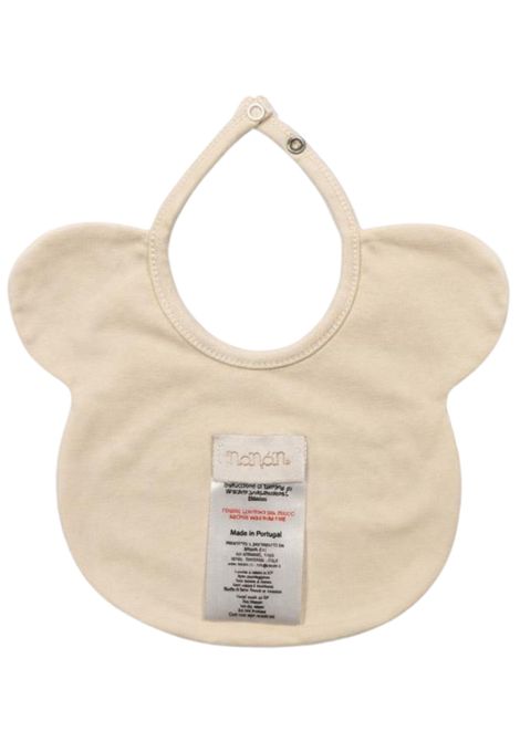 Bavaglino neonato sabbia in cotone NANAN | E25182SABBIA
