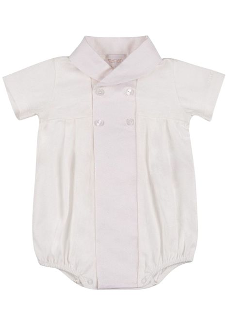 Pagliaccetto neonato panna in cotone NANAN | E25210PANNA