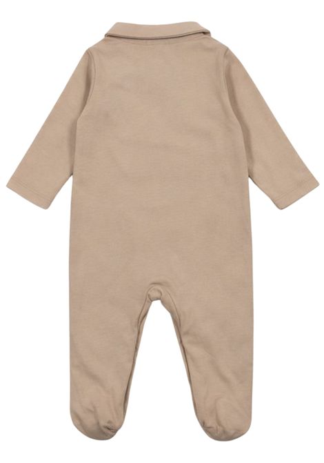 Tutina neonata beige in cotone NANAN | E25400BEIGE