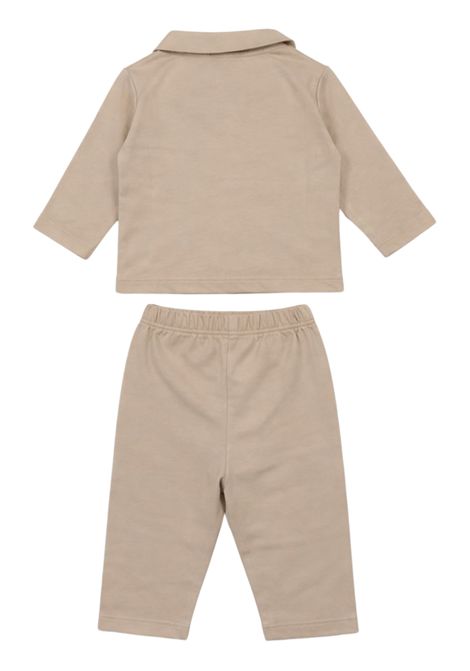 Completo neonata beige in cotone NANAN | E25402BEIGE