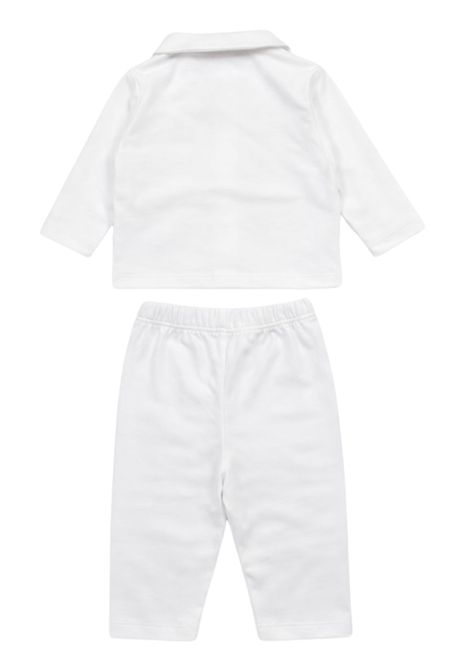 Completo neonata bianco in cotone NANAN | E25402BIANCO