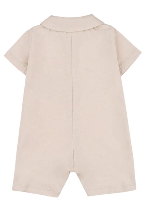 Pagliaccetto neonata beige in cotone NANAN | E25403BBEIGE