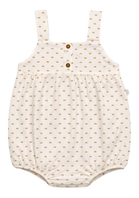 Pagliaccetto neonata panna in cotone NANAN | E25495PANNA