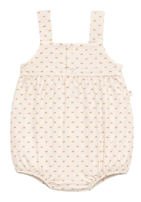 Pagliaccetto neonata panna in cotone NANAN | E25495PANNA