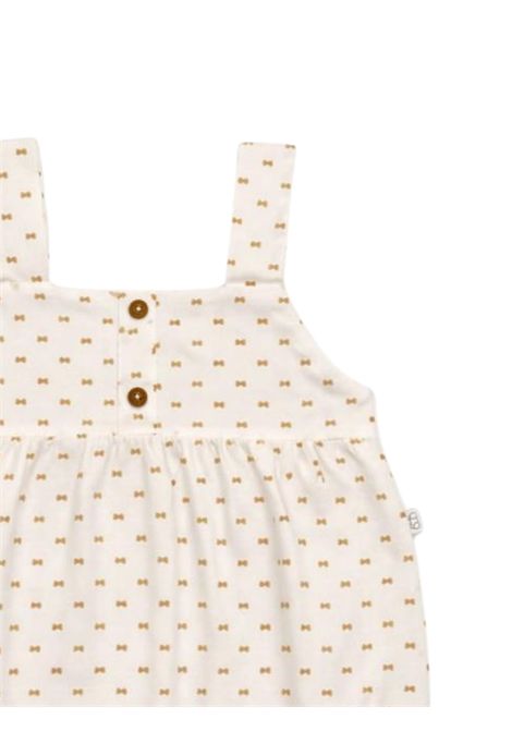 Pagliaccetto neonata panna in cotone NANAN | E25495PANNA