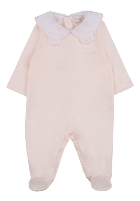 Pink cotton baby romper NANAN | E25576//ROSA