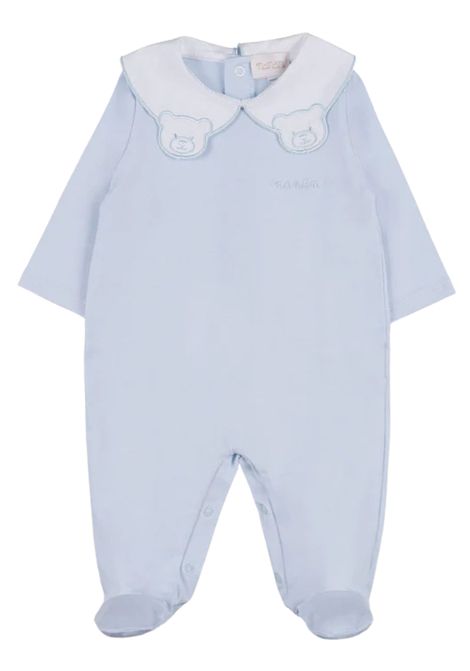 Baby blue cotton romper NANAN | E25576AZZURRA