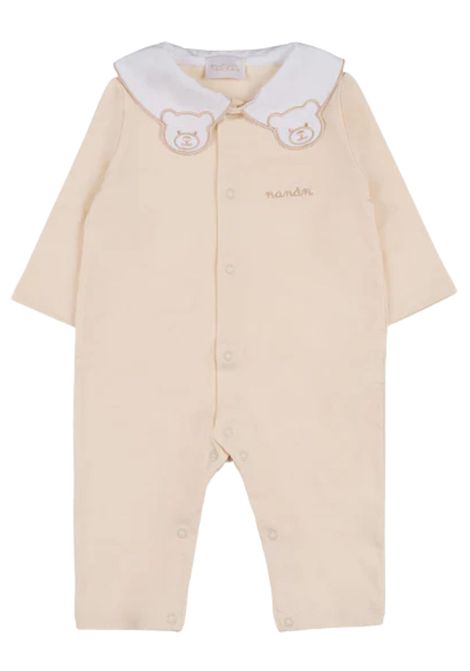 Tutina neonato sabbia in cotone NANAN | E25577SABBIA