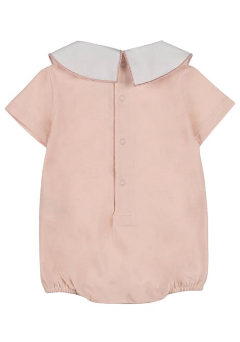 Pagliaccetto neonata rosa in cotone NANAN | E25579RROSA