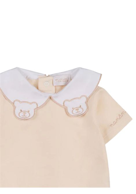 Pagliaccetto neonata sabbia in cotone NANAN | E25579SSABBIA