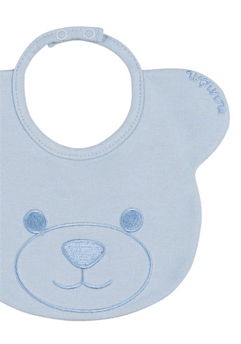 Bavaglino neonato azzurro in cotone NANAN | E25582AZZURRO