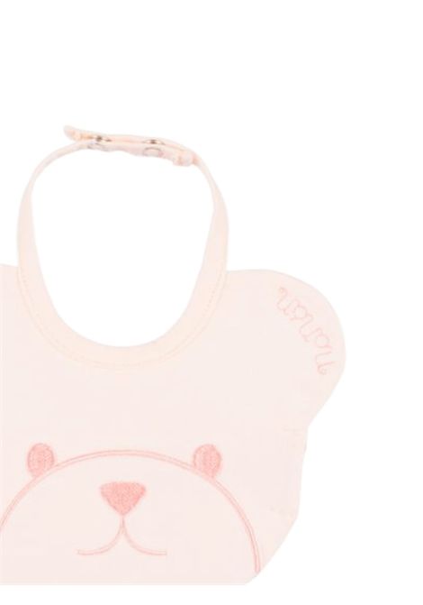 Bavaglino neonata rosa in cotone NANAN | E25582RROSA