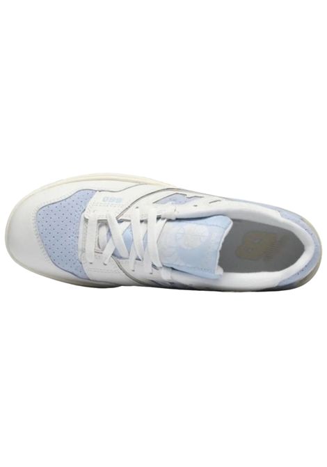 Scarpe unisex bianco/azzurro in pelle NEW BALANCE | PHB550LB/PIABIANCO/AZZURRO