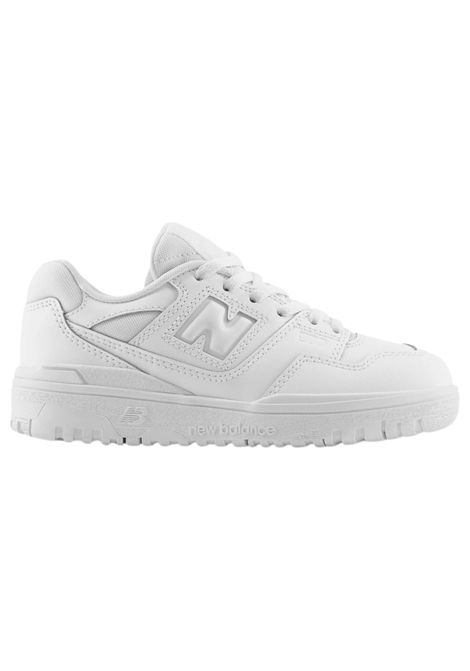 Scarpe unisex bianche in pelle NEW BALANCE | PSB550WW/PIABIANCO