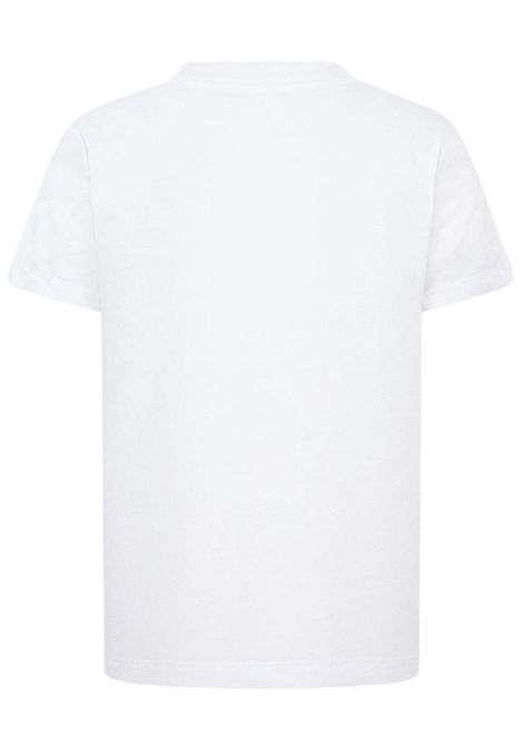 White cotton T-shirt for girls Nike | 36M812/MOBIANCO