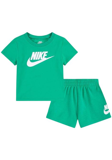 Green cotton baby set Nike | STADIUM/MOVERDE