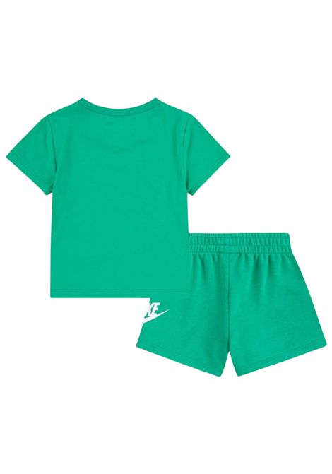 Green cotton baby set Nike | STADIUM/MOVERDE