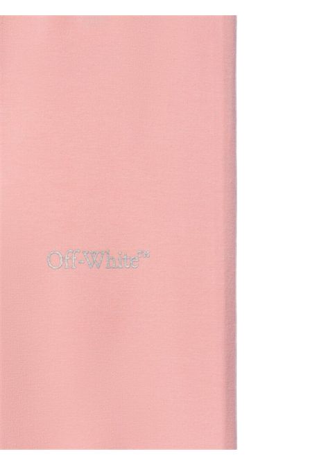 Leggins bambina rosa in cotone OFF WHITE | OGD001S25JER/CEROSA