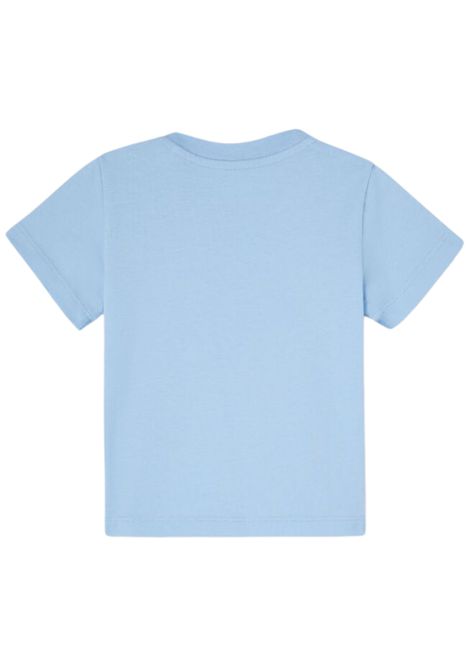 Tris t-shirt neonato in cotone PALM ANGELS | PB2X017S25JER/DELMULTICOLOR