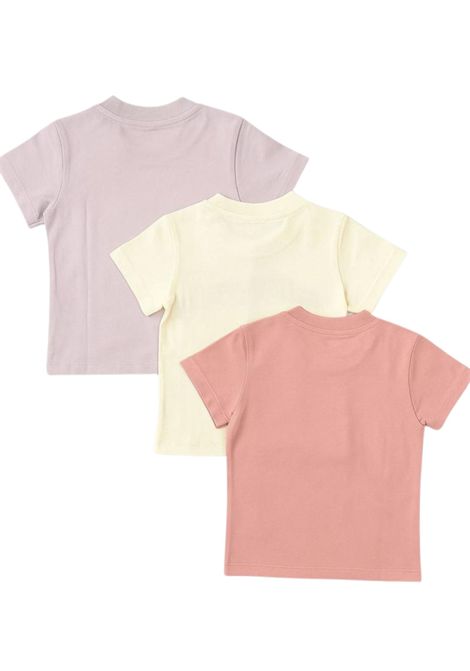 Tris t-shirt neonata in cotone PALM ANGELS | PG2X005S25/DELMULTICOLOR
