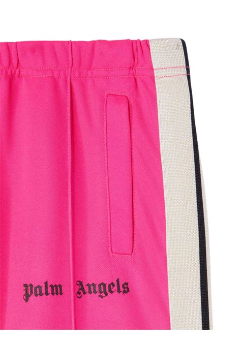 Girls' cotton blend trousers PALM ANGELS | PGCJ006S25FLE/DELFUCSIA