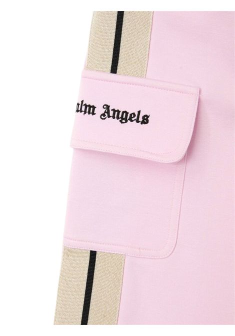 Pink viscose trousers for girls PALM ANGELS | PGCJ011S25FLE/DELROSA
