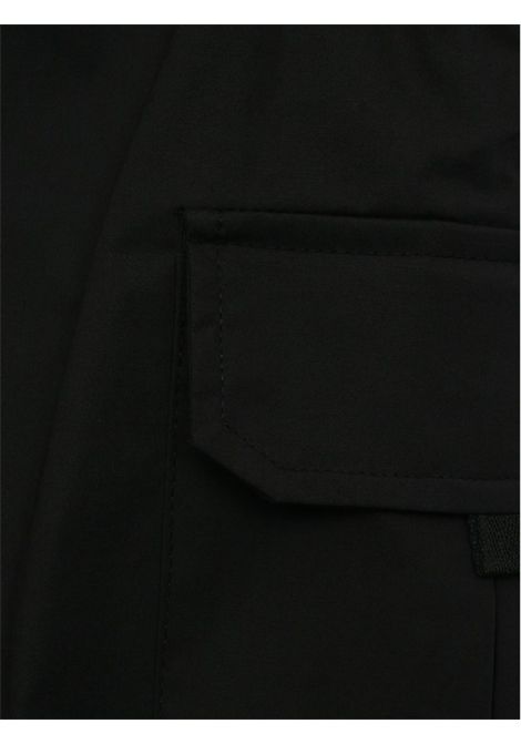 Black cotton Bermuda shorts for children Paolo Pecora | PP3298/SUNERO
