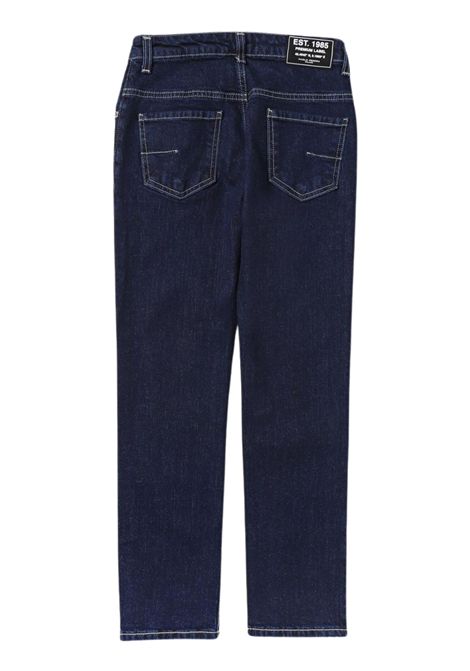 Jeans bambino blu in cotone Paolo Pecora | PP3414/MADENIM