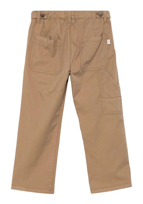Pantalone bambino beige in cotone Paolo Pecora | PP4023/MABEIGE