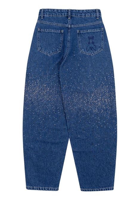 Jeans bambina in cotone denim Patrizia Pepe | 777P0428DENIM