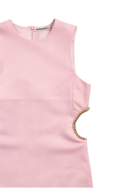 Abito bambina rosa/oro Patrizia Pepe | 7A0575ROSA