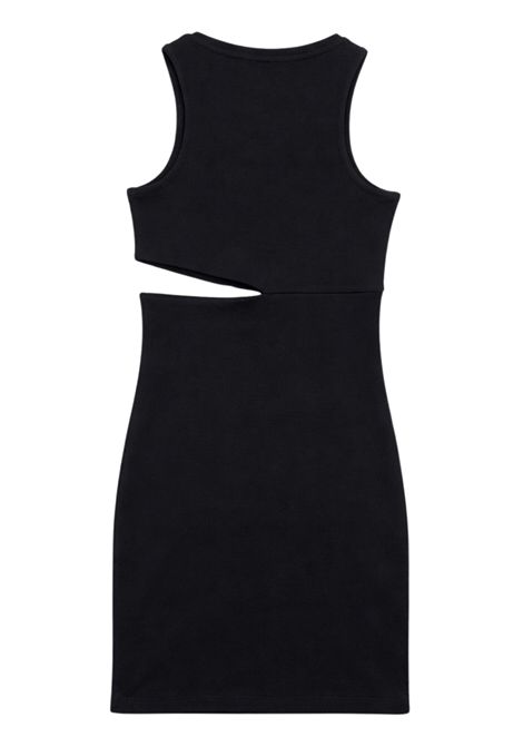 Abito bambina nero in cotone Patrizia Pepe | 7A0579NERO