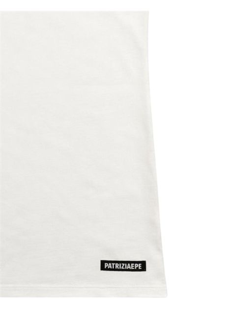 Abito bambina bianco in cotone Patrizia Pepe | 7A0582BIANCO