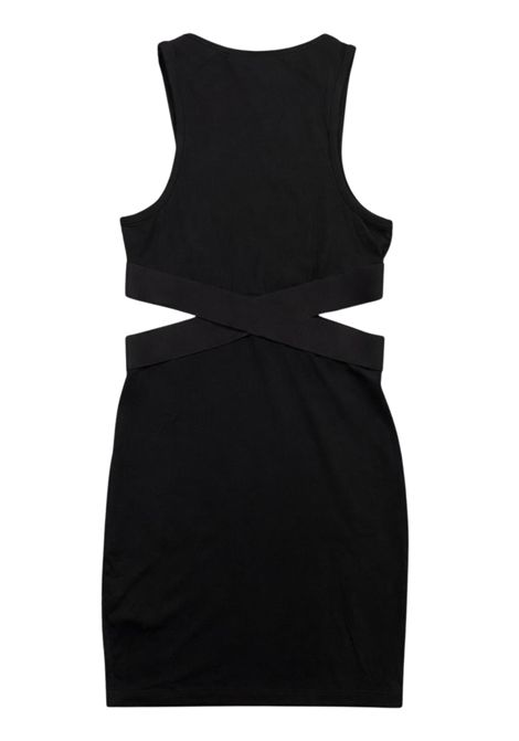 Abito bambina nero in viscosa Patrizia Pepe | 7A0609NERO