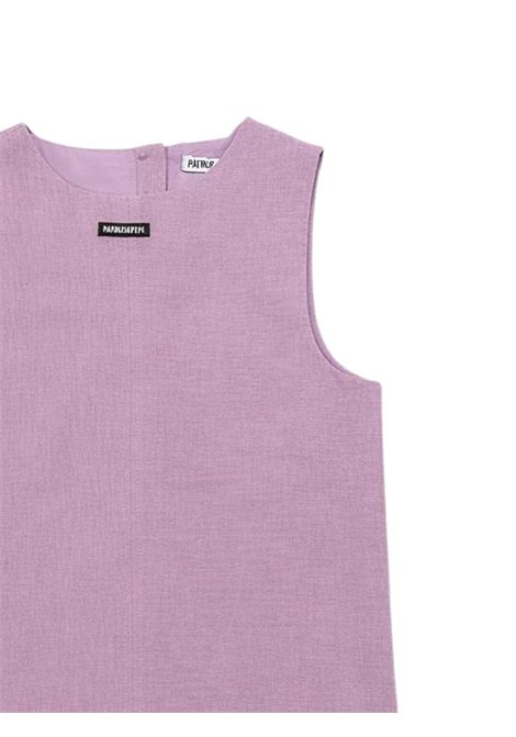 Abito bambina rosa in lino Patrizia Pepe | 7A0610ROSA